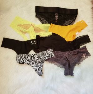 Vs Pink pantie lot of 8